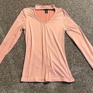 Blush Long Sleeve Top (NWOT)